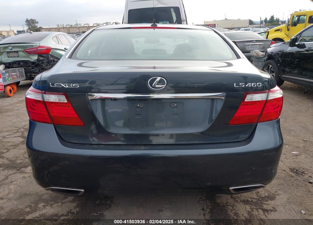 2007 LEXUS LS 460 VIN: JTHBL46F875051275