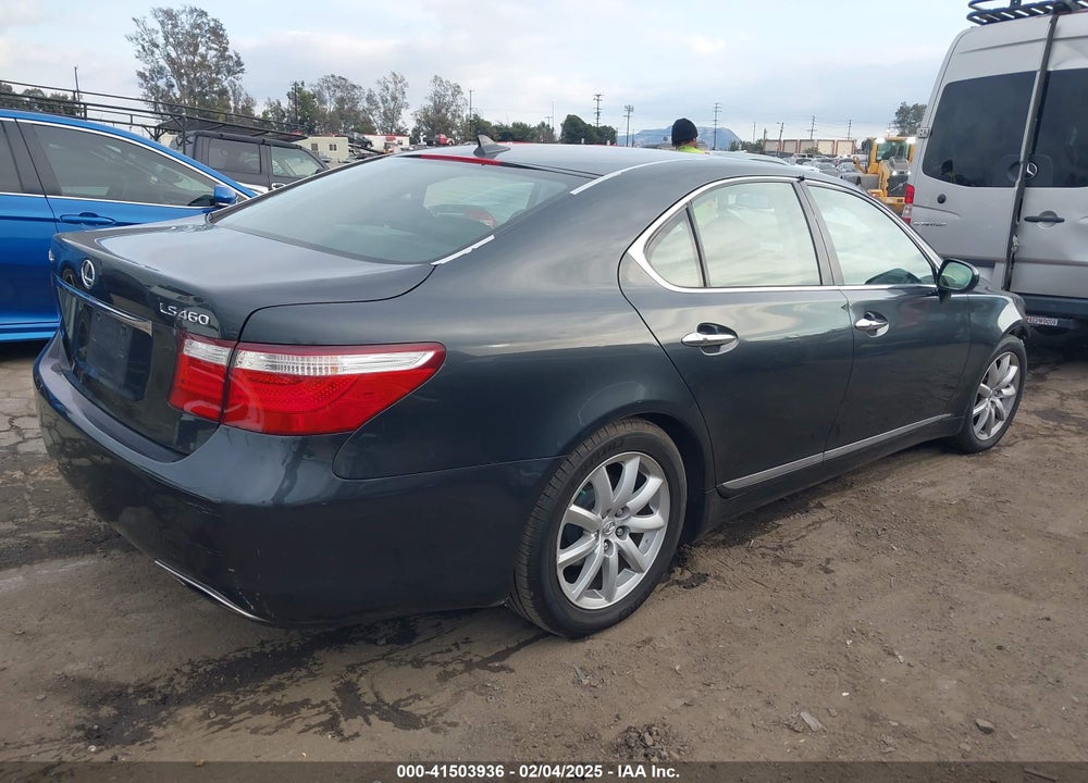 2007 LEXUS LS 460 VIN: JTHBL46F875051275