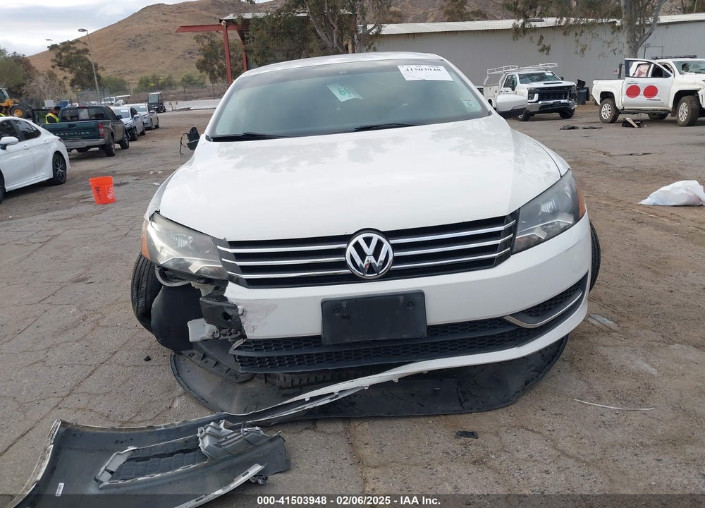 2014 VOLKSWAGEN PASSAT 1.8T SE VIN: 1VWBT7A32EC047566