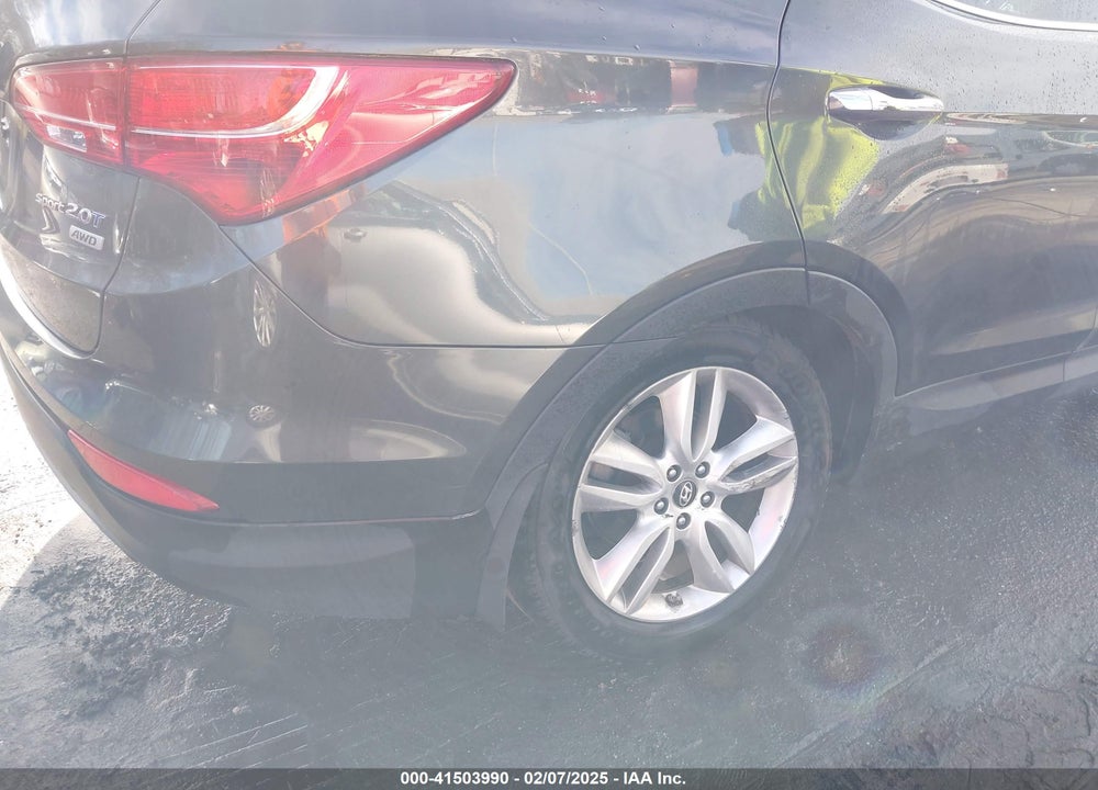 2013 HYUNDAI SANTA FE SPORT 2.0T VIN: 5XYZUDLA2DG099332