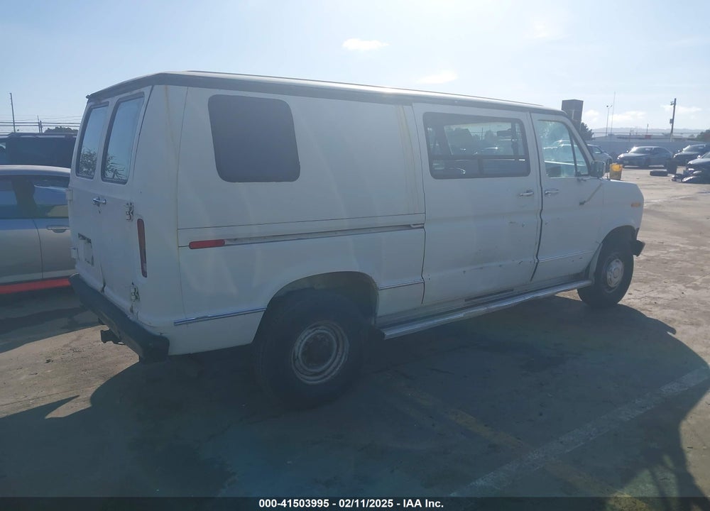 1991 FORD ECONOLINE E350 VAN VIN: 1FTJE34H2MHA06641