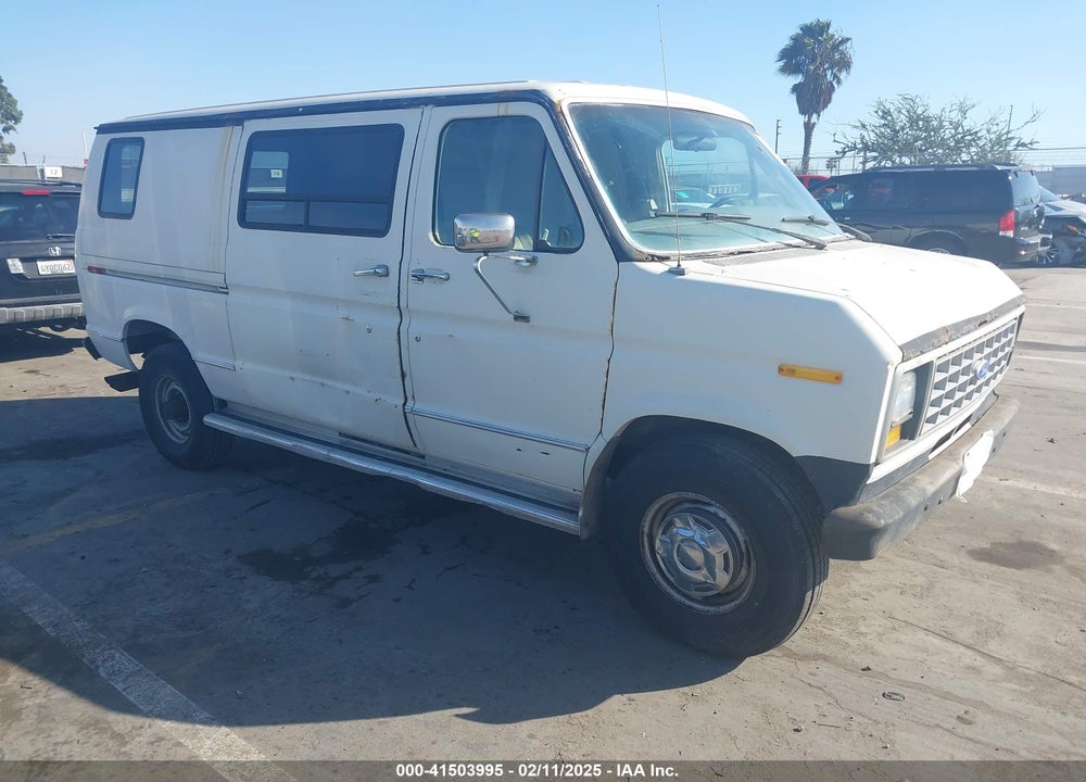 1991 FORD ECONOLINE E350 VAN VIN: 1FTJE34H2MHA06641
