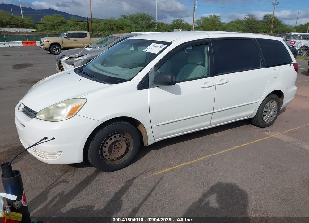 2005 TOYOTA SIENNA LE VIN: 5TDZA23C45S224365