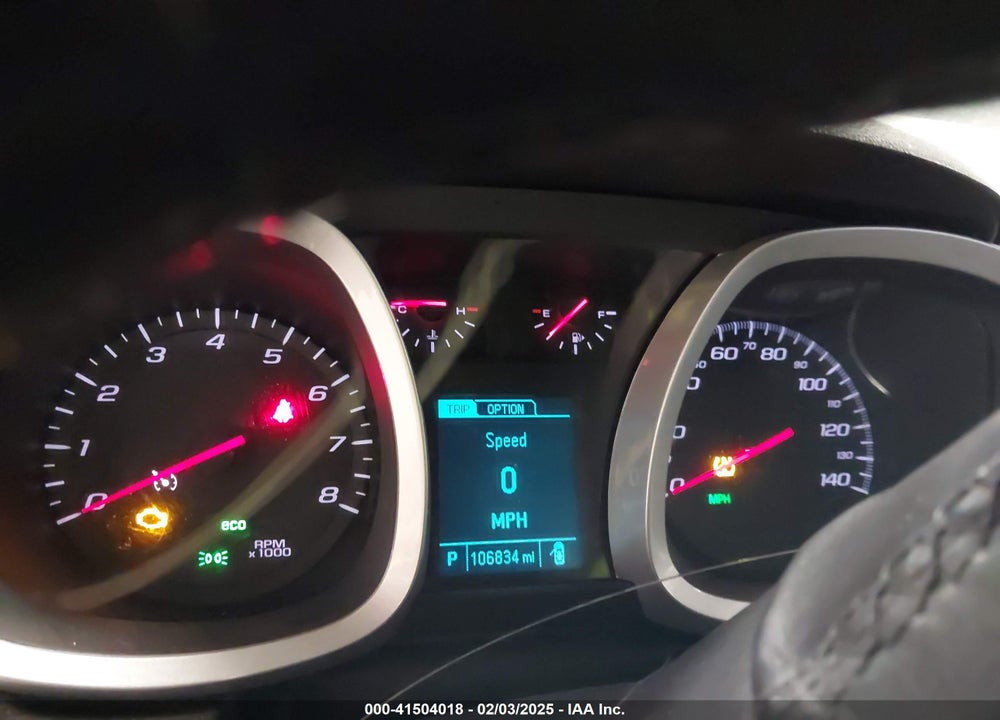 2016 CHEVROLET EQUINOX LT VIN: 2GNALCEK8G1159815