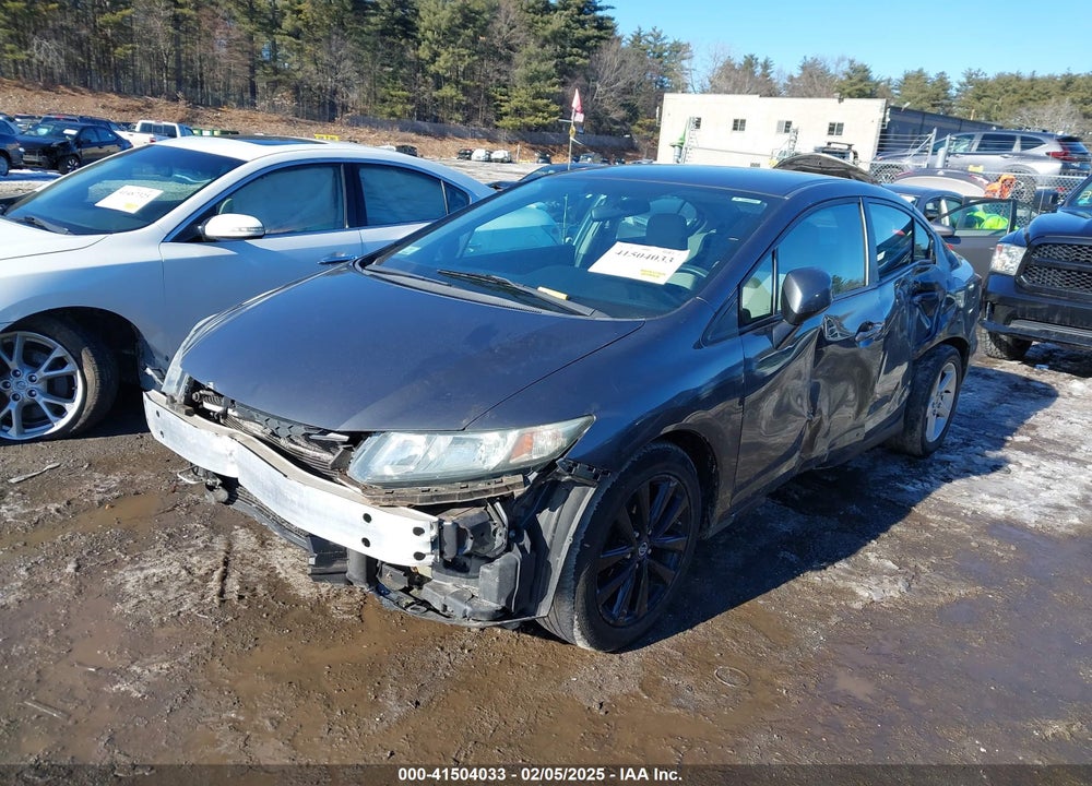 2013 HONDA CIVIC VIN: 2HGFB2F56DH540653