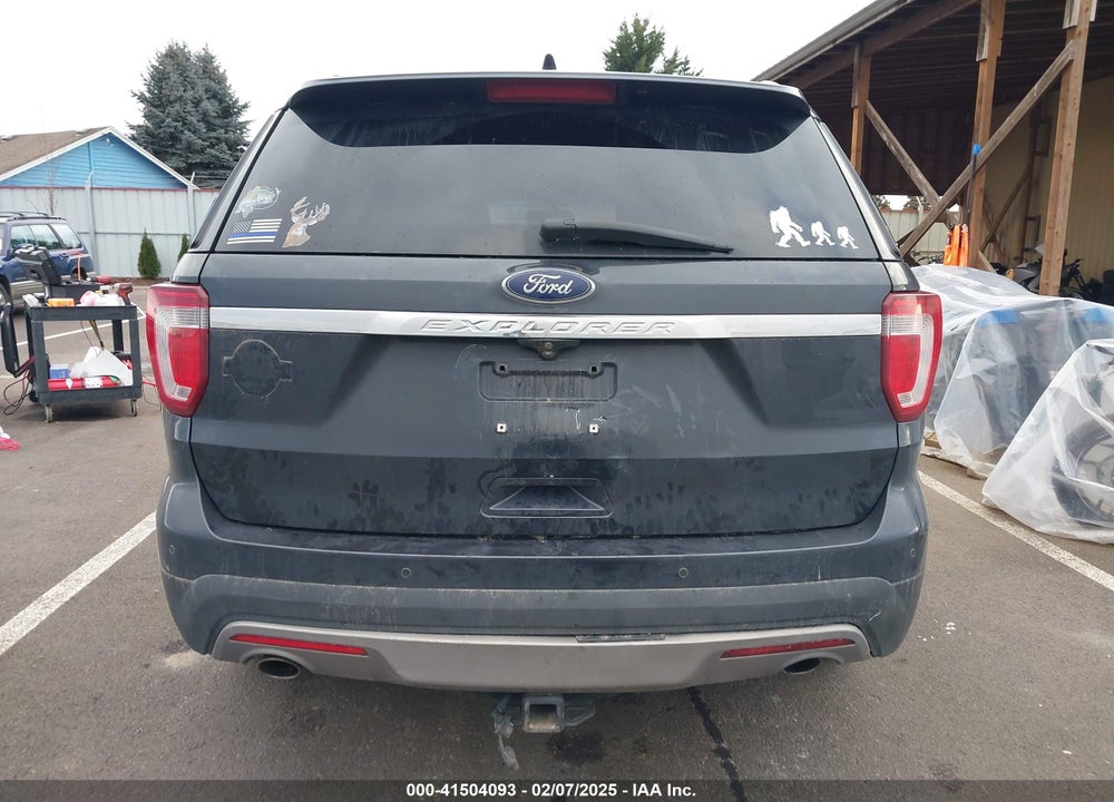 2017 FORD EXPLORER XLT VIN: 1FM5K8D87HGA18718