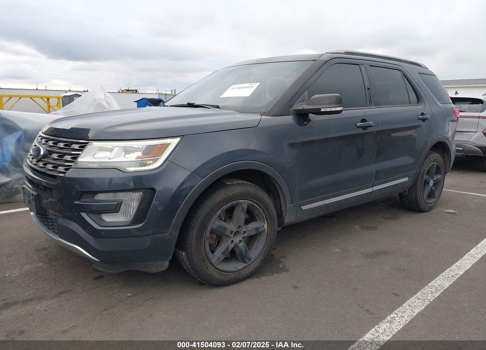 2017 FORD EXPLORER XLT VIN: 1FM5K8D87HGA18718