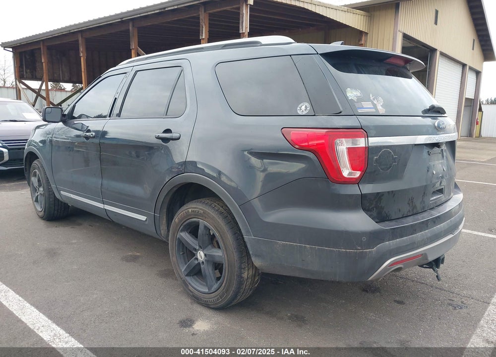2017 FORD EXPLORER XLT VIN: 1FM5K8D87HGA18718