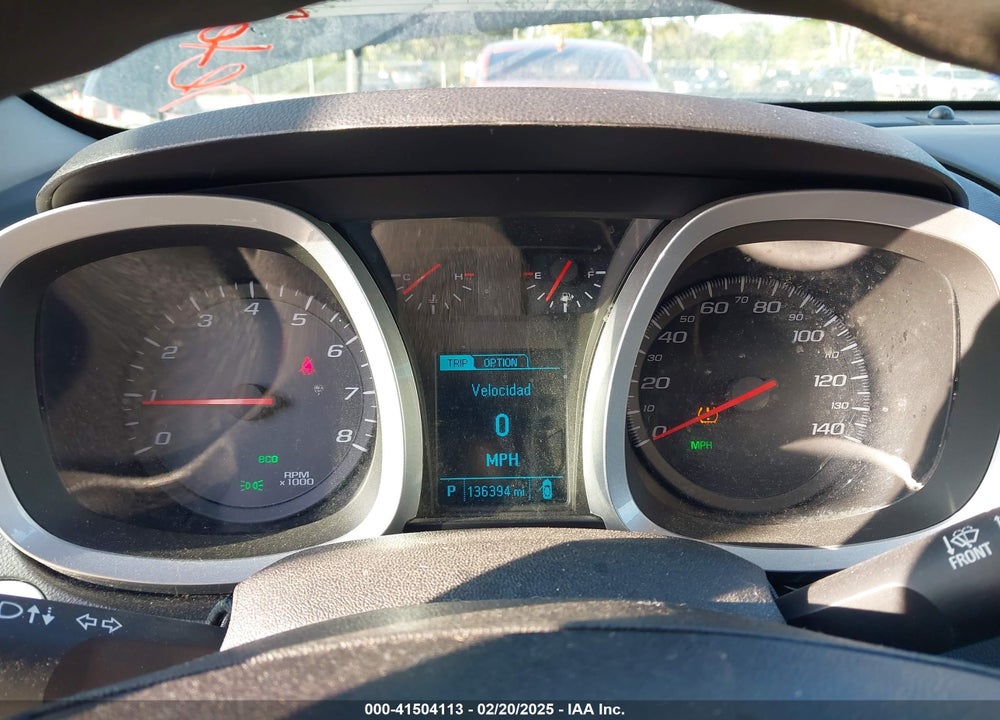2015 CHEVROLET EQUINOX VIN: 2GNALAEK9F6236097