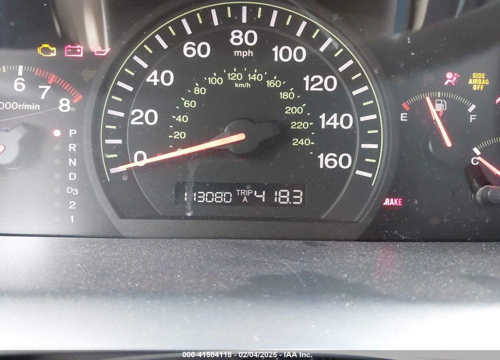 2005 HONDA ACCORD 2.4 DX VIN: 1HGCM56105A103615