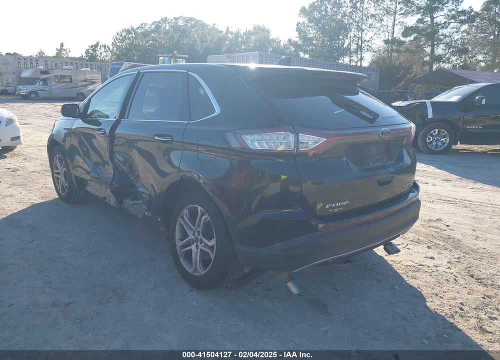 2016 FORD EDGE TITANIUM VIN: 2FMPK3K95GBB48770