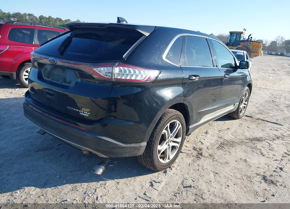 2016 FORD EDGE TITANIUM VIN: 2FMPK3K95GBB48770