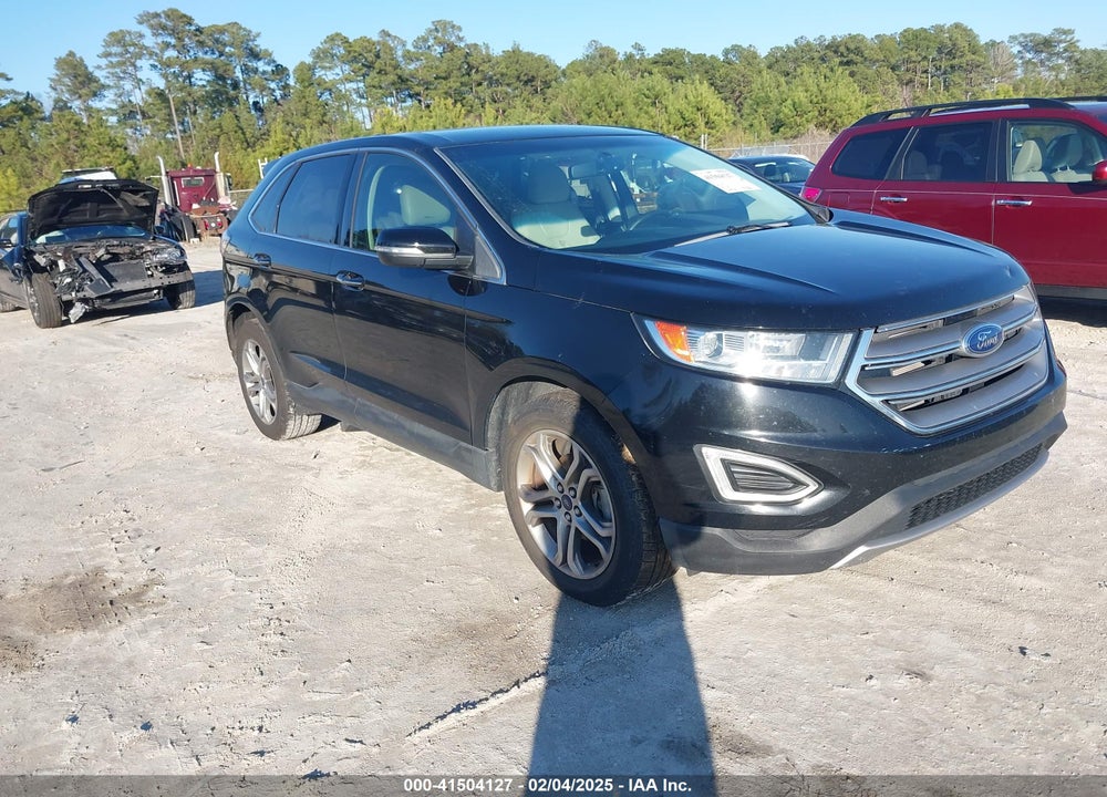 2016 FORD EDGE TITANIUM VIN: 2FMPK3K95GBB48770