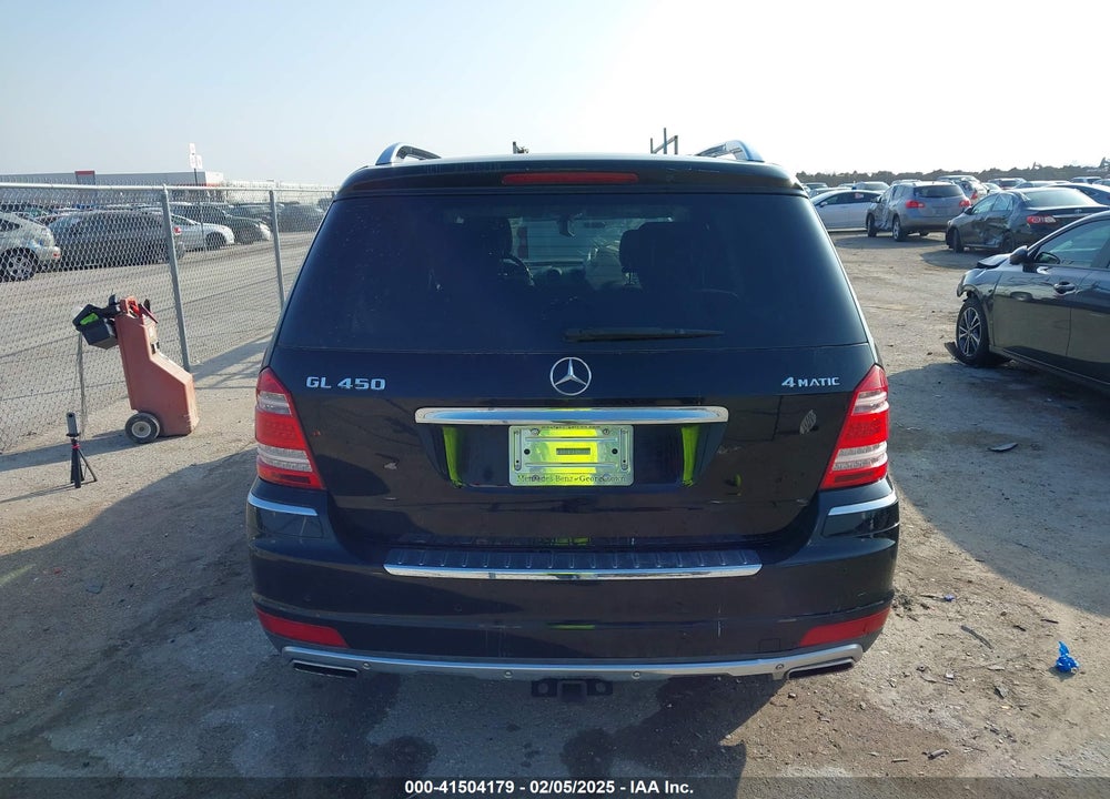 2011 MERCEDES-BENZ GL 450 4MATIC VIN: 4JGBF7BE7BA740193