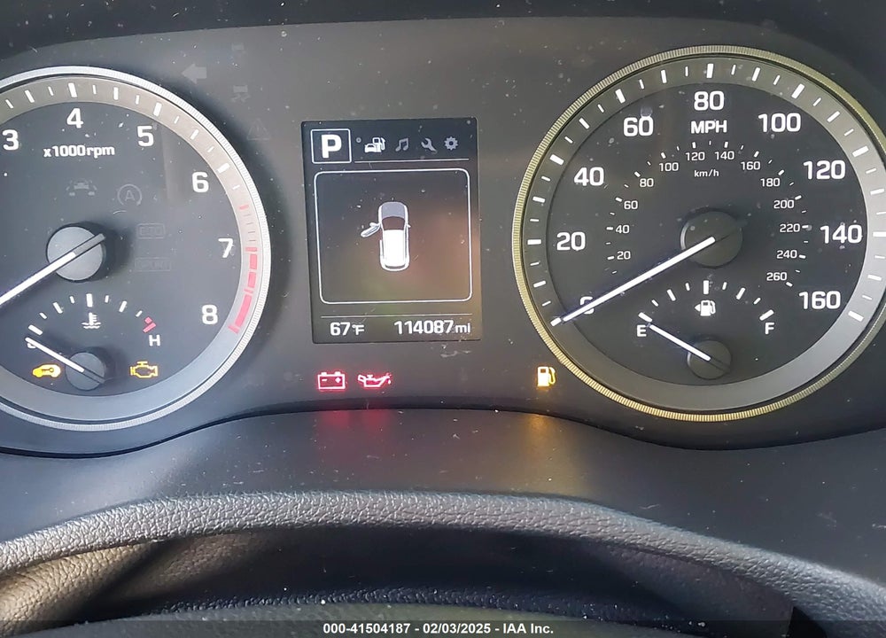 2017 HYUNDAI TUCSON VALUE VIN: KM8J3CA27HU571725