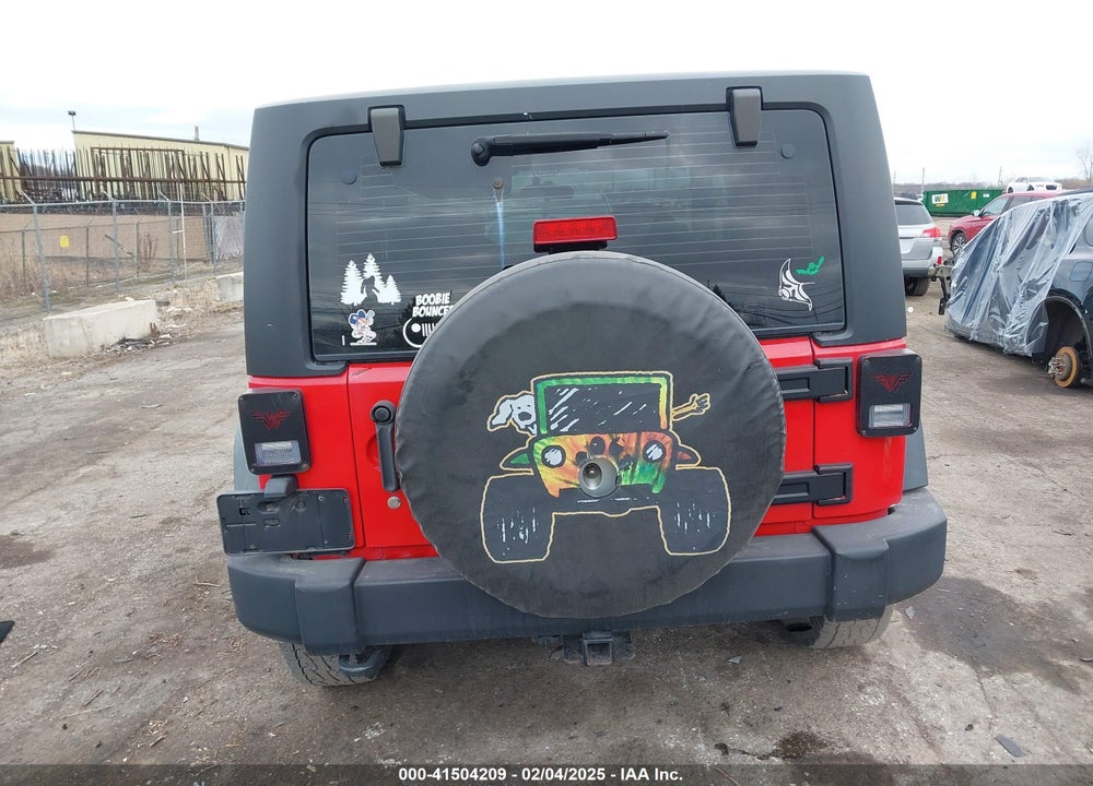 2011 JEEP WRANGLER SPORT VIN: 1J4AA2D12BL510068
