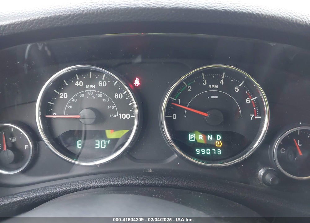 2011 JEEP WRANGLER SPORT VIN: 1J4AA2D12BL510068