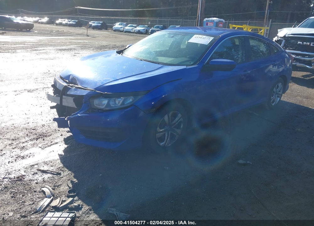 2016 HONDA CIVIC VIN: 19XFC2F54GE215169