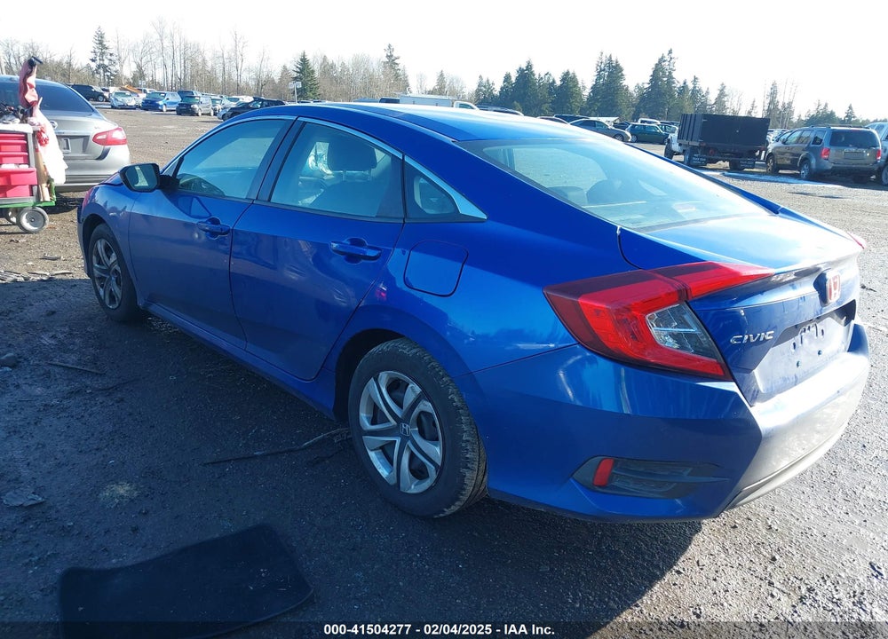 2016 HONDA CIVIC VIN: 19XFC2F54GE215169
