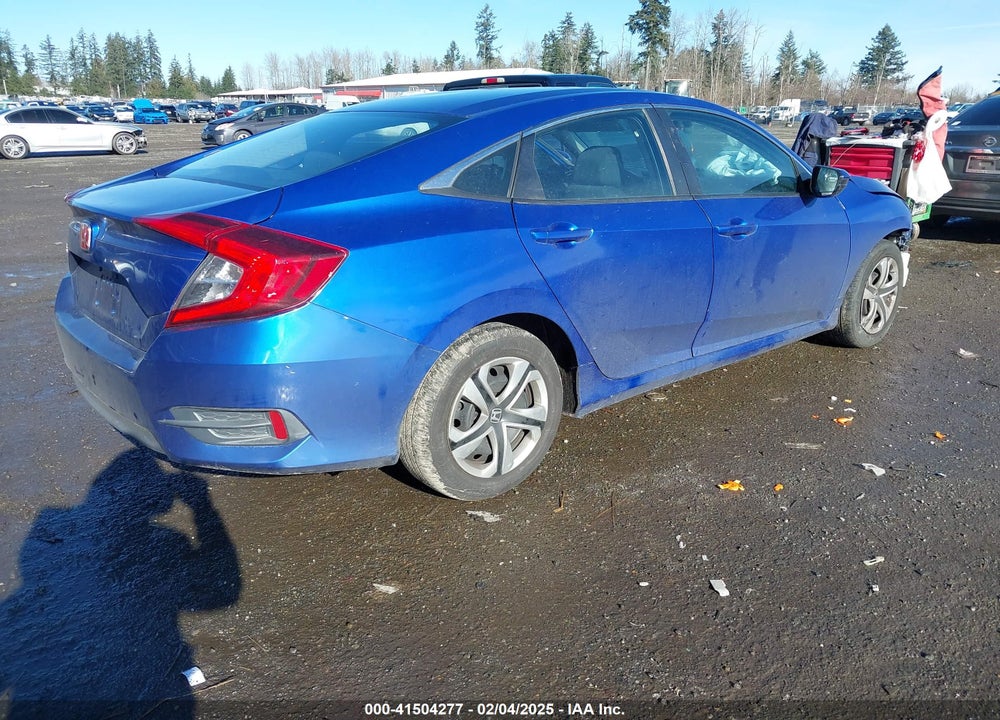 2016 HONDA CIVIC VIN: 19XFC2F54GE215169