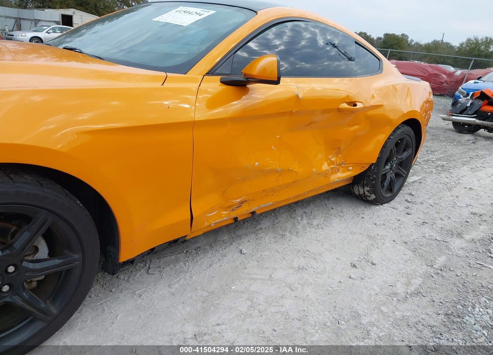 2018 FORD MUSTANG ECOBOOST VIN: 1FA6P8TH1J5107414