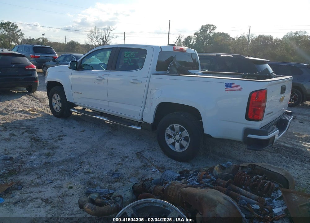 2017 CHEVROLET COLORADO WT VIN: 1GCGSBEA3H1214976