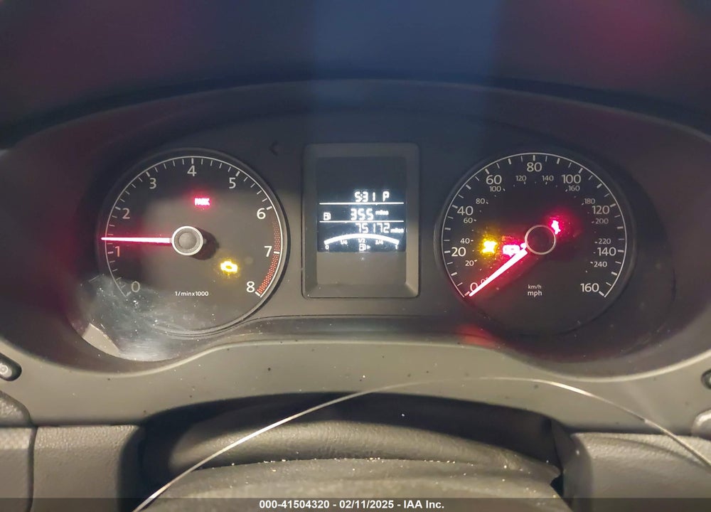 2014 VOLKSWAGEN JETTA VIN: 3VW2K7AJ6EM289955