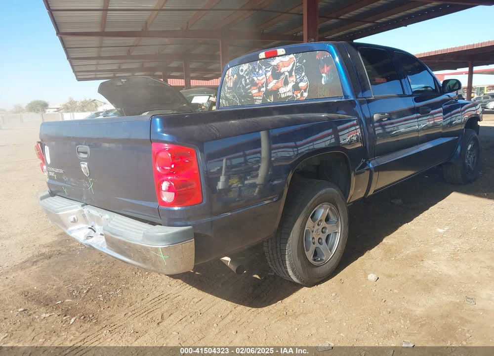 2006 DODGE DAKOTA SLT VIN: 1D7HE48KX6S583200