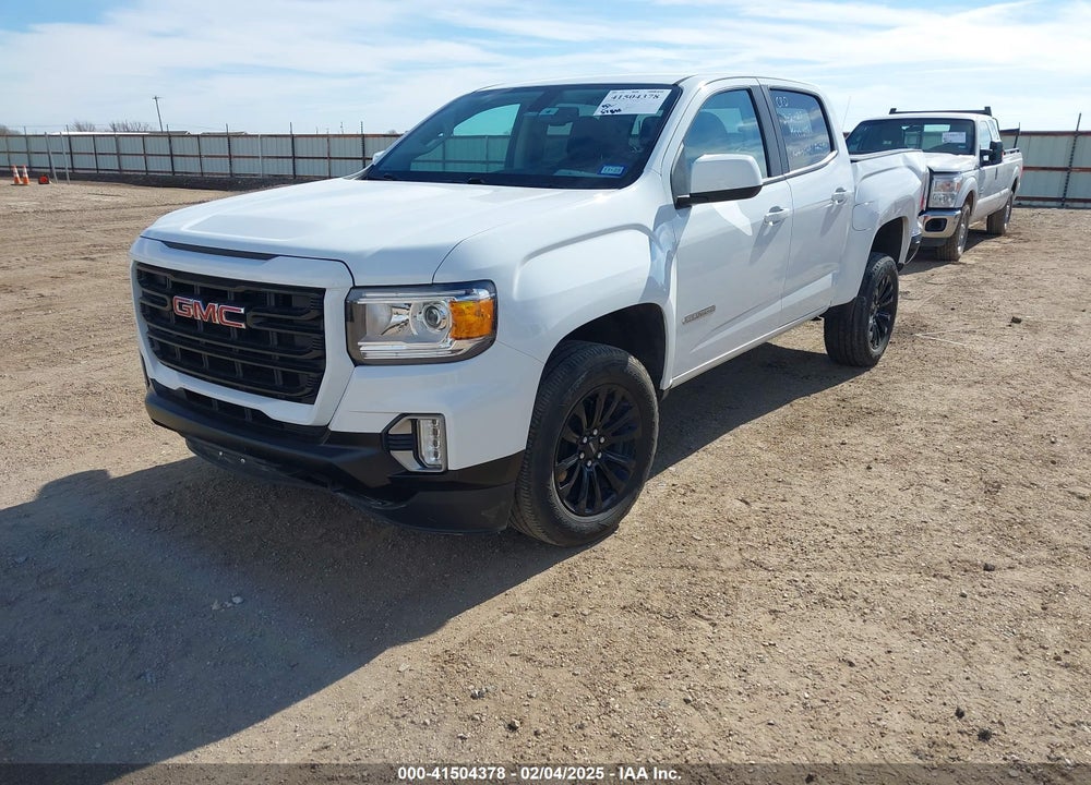 2022 GMC CANYON 2WD SHORT BOX ELEVATION VIN: 1GTG5CENXN1314469
