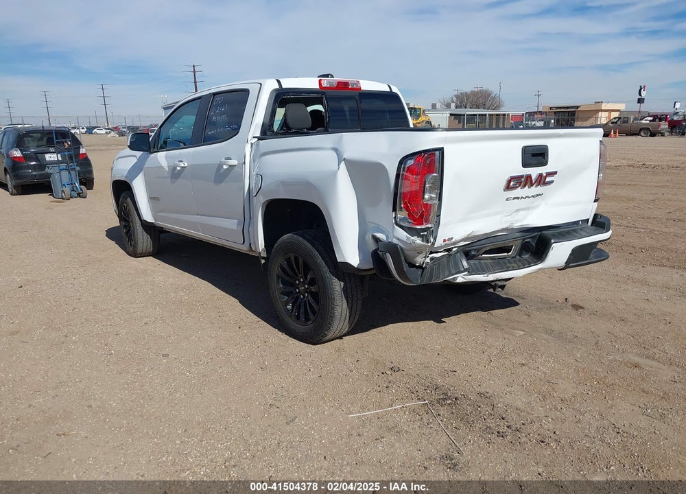 2022 GMC CANYON 2WD SHORT BOX ELEVATION VIN: 1GTG5CENXN1314469