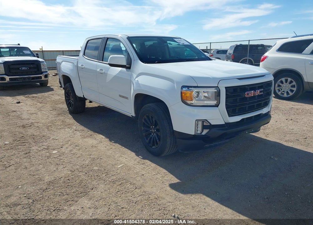 2022 GMC CANYON 2WD SHORT BOX ELEVATION VIN: 1GTG5CENXN1314469