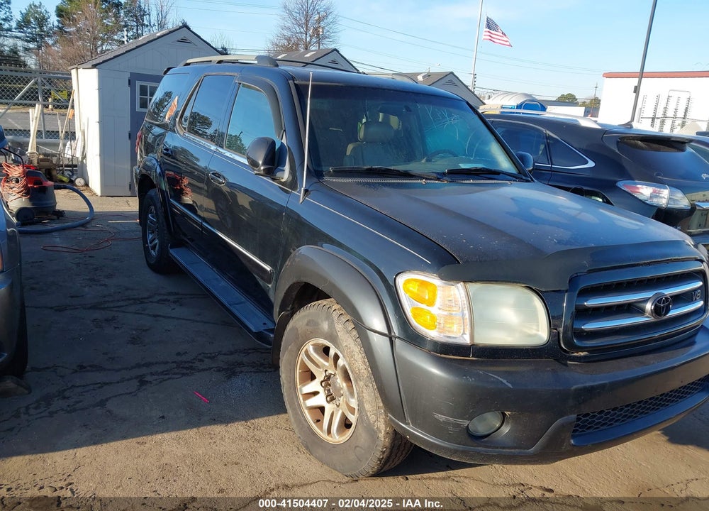 2004 TOYOTA SEQUOIA LIMITED V8 VIN: 5TDBT48A54S229281