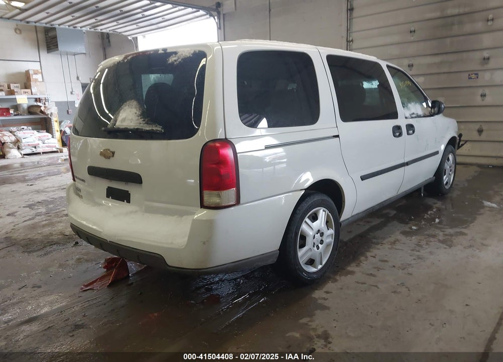 2008 CHEVROLET UPLANDER LS VIN: 1GNDV23W58D105529