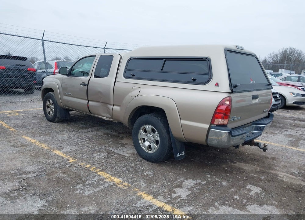 2005 TOYOTA TACOMA BASE V6 VIN: 5TEUU42N75Z034952