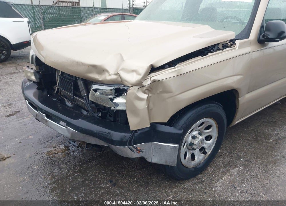 2006 CHEVROLET SILVERADO 1500 WORK TRUCK VIN: 1GCEC14VX6E115841