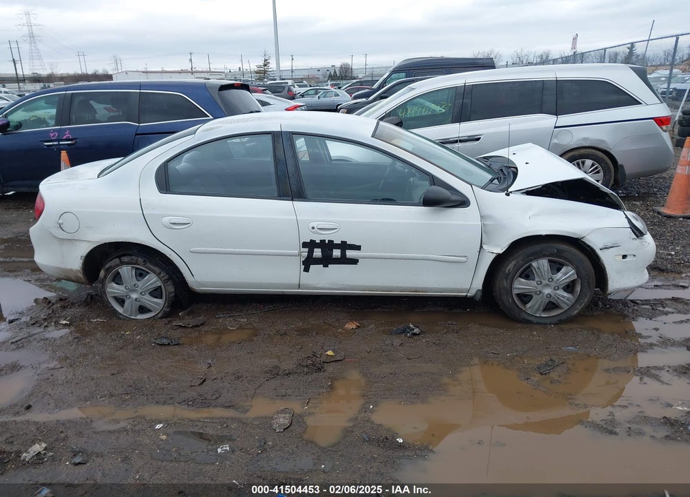2000 DODGE NEON HIGHLINE VIN: 1B3ES46C7YD783364