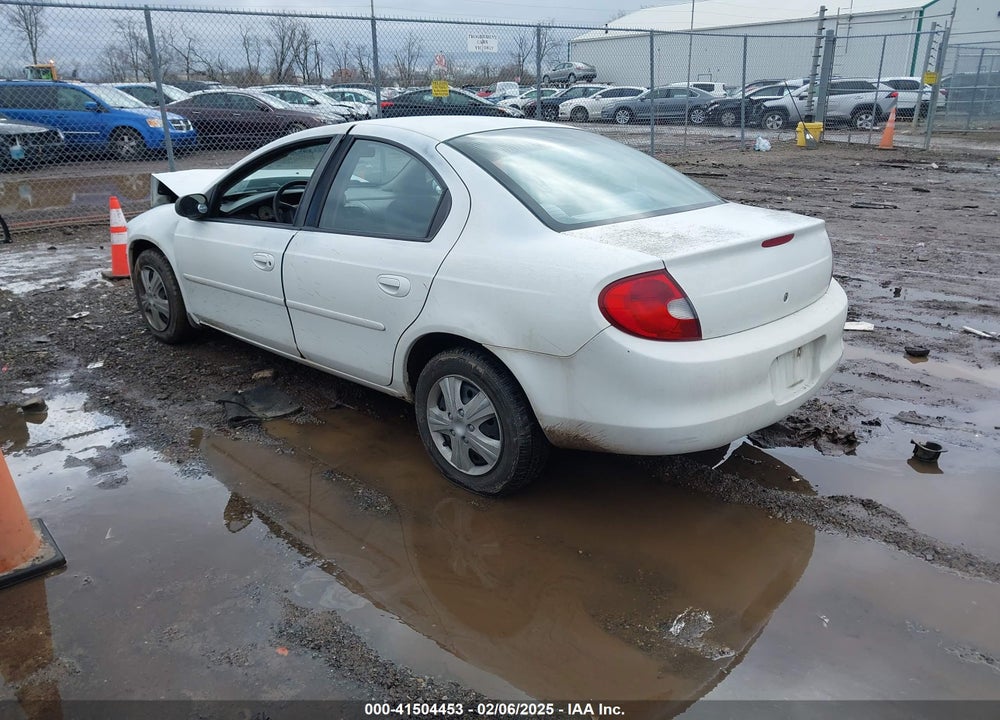 2000 DODGE NEON HIGHLINE VIN: 1B3ES46C7YD783364