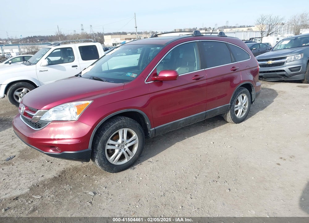2010 HONDA CR-V EX-L VIN: 5J6RE4H7XAL008747