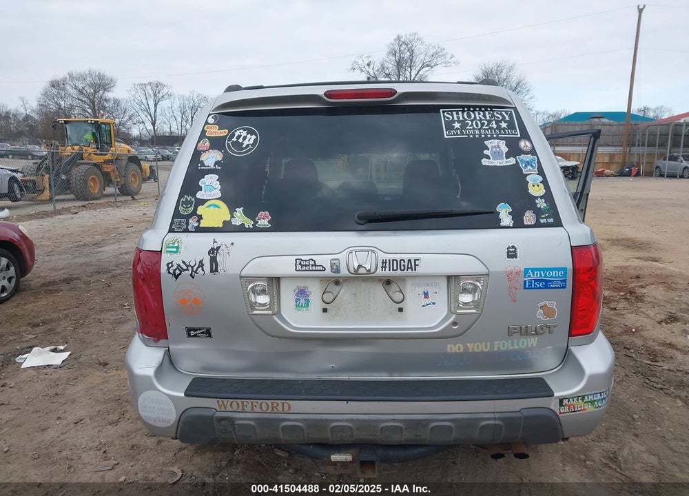 2003 HONDA PILOT EX VIN: 2HKYF18483H544168