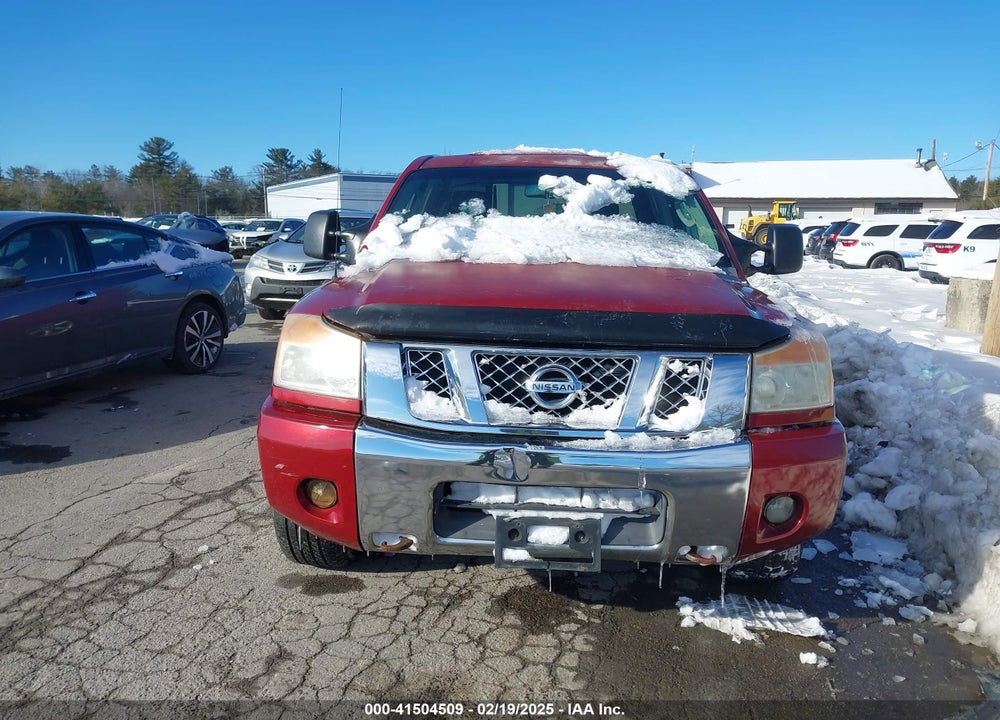 2009 NISSAN TITAN SE VIN: 1N6AA07CX9N315497