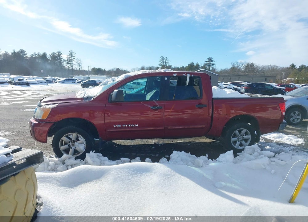 2009 NISSAN TITAN SE VIN: 1N6AA07CX9N315497