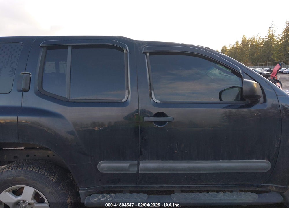 2005 NISSAN XTERRA S VIN: 5N1AN08WX5C652933