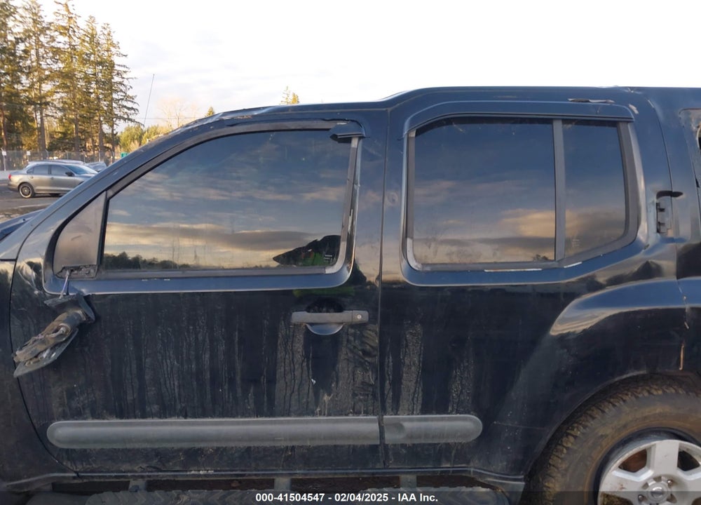 2005 NISSAN XTERRA S VIN: 5N1AN08WX5C652933