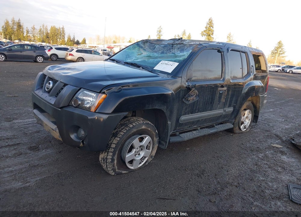 2005 NISSAN XTERRA S VIN: 5N1AN08WX5C652933