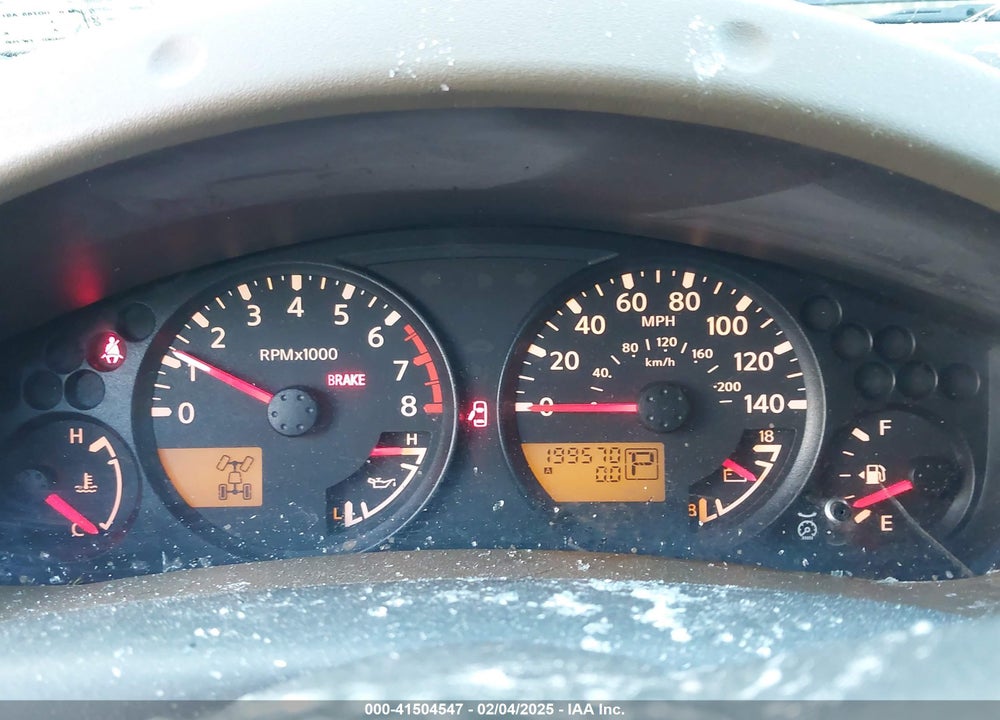 2005 NISSAN XTERRA S VIN: 5N1AN08WX5C652933