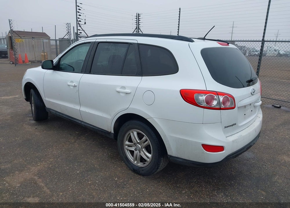 2012 HYUNDAI SANTA FE GLS VIN: 5XYZG3AB8CG154927