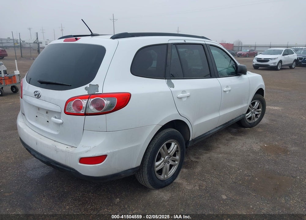 2012 HYUNDAI SANTA FE GLS VIN: 5XYZG3AB8CG154927
