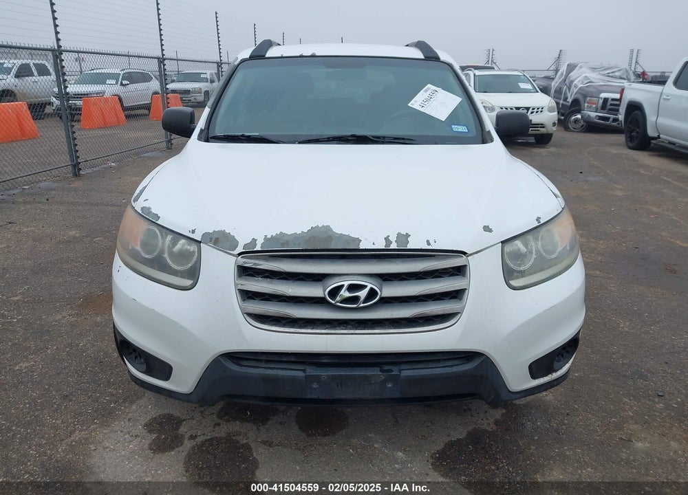 2012 HYUNDAI SANTA FE GLS VIN: 5XYZG3AB8CG154927