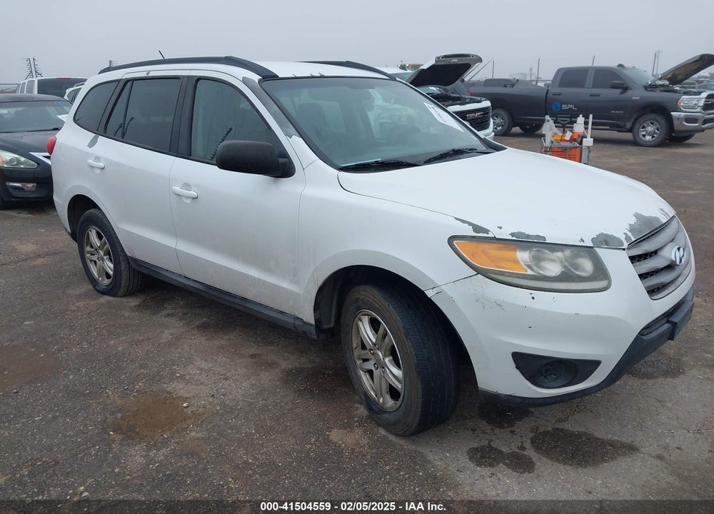 2012 HYUNDAI SANTA FE GLS VIN: 5XYZG3AB8CG154927