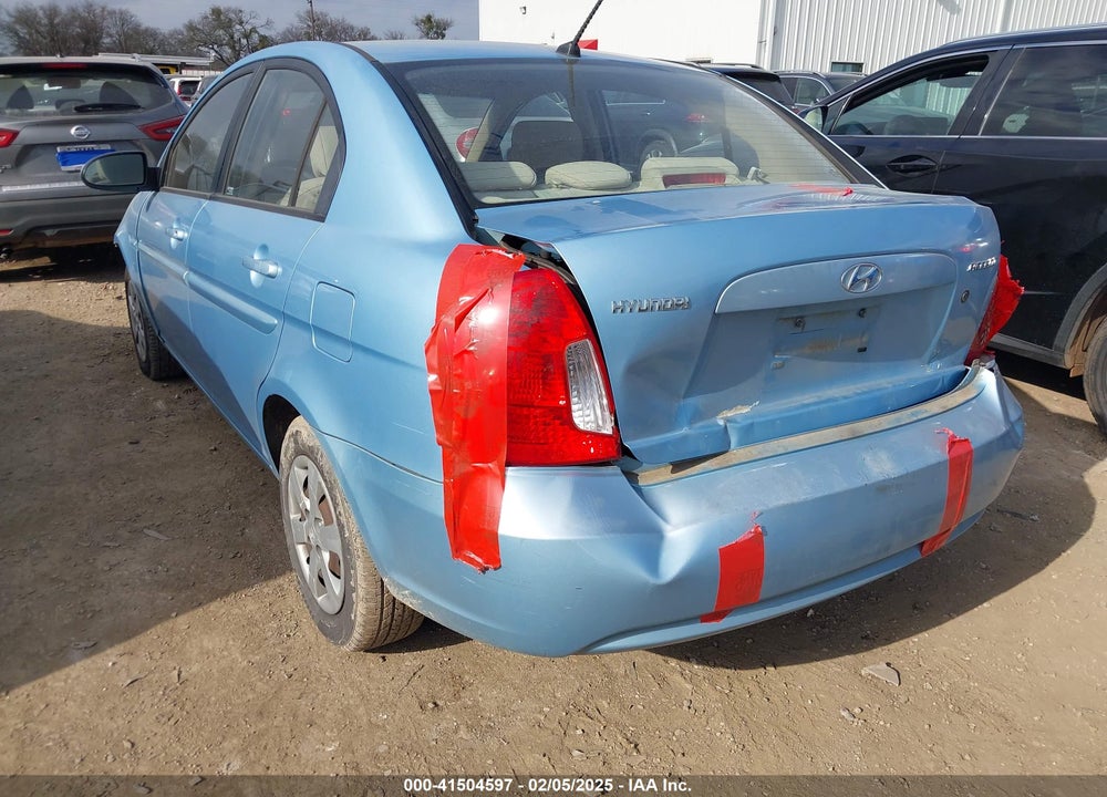 2009 HYUNDAI ACCENT VIN: KMHCN46C99U366936